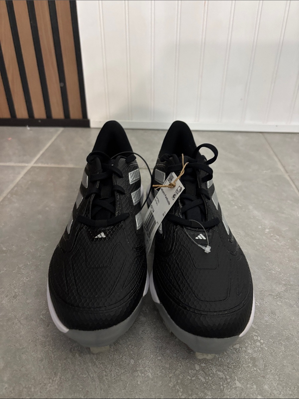 Adidas Womens Adizero Purehustle 3 Core Black/Silver Metallic/White 7 - Picture 3 of 8